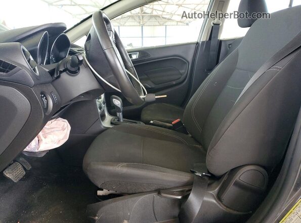 3FADP4BJ9GM190775 2016 FORD FIESTA Gray წინა სალონის ხედი