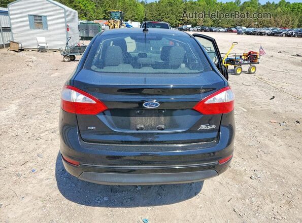 3FADP4BJ9GM206389 2016 FORD FIESTA Black უკანა ხედი