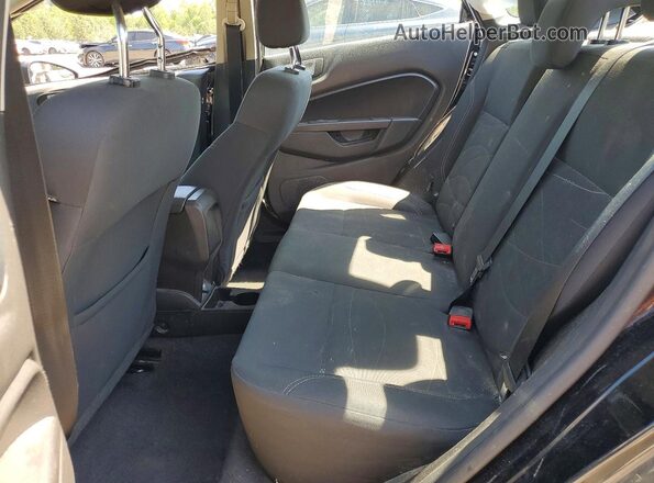 3FADP4BJ9GM206389 2016 FORD FIESTA Black უკანა სავარძლების ხედი