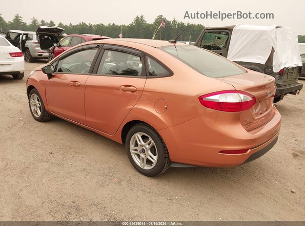 3FADP4BJ9HM118721 2017 FORD FIESTA Orange Rear left