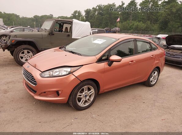 3FADP4BJ9HM118721 2017 FORD FIESTA Orange Front left