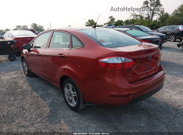 3FADP4BJ9KM111372 2019 FORD FIESTA Red Rear left