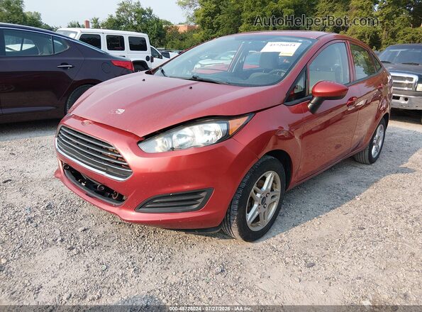 3FADP4BJ9KM111372 2019 FORD FIESTA Red Front left