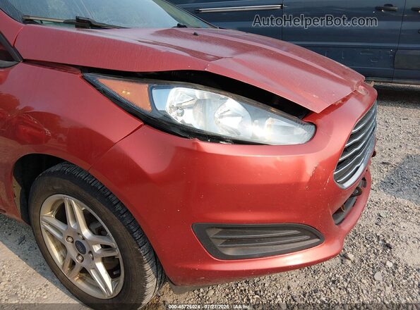 3FADP4BJ9KM111372 2019 FORD FIESTA Red Front view