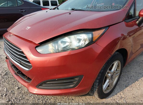 3FADP4BJ9KM111372 2019 FORD FIESTA Red Rear interior view