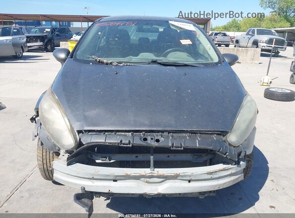 3FADP4BJXGM183415 2016 FORD FIESTA Серый Вид задней части салона