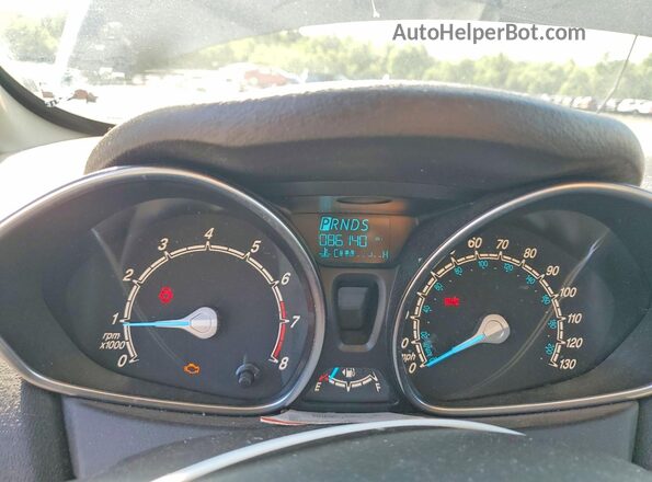 3FADP4BJXHM162792 2017 FORD FIESTA Charcoal Widok zestawu wskaźników