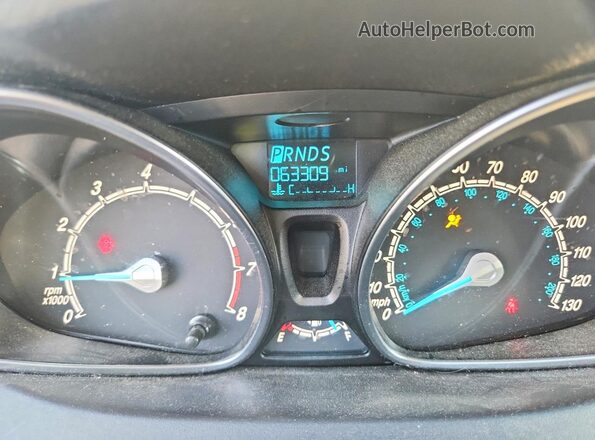3FADP4BJXJM103862 2018 FORD FIESTA White Սարքավորումների վահանակի տեսք