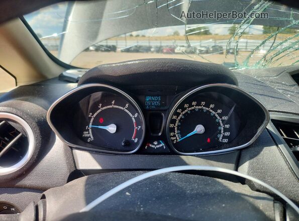 3FADP4BJXJM110360 2018 FORD FIESTA Charcoal ხელსაწყოთა პანელის ხედი