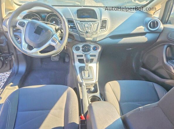 3FADP4BJXJM116840 2018 FORD FIESTA Gray წინა პანელის ხედი