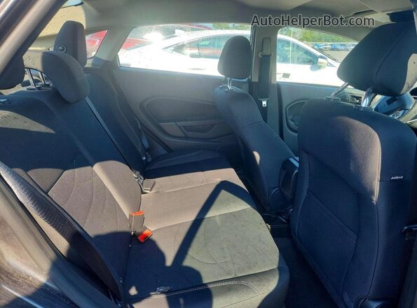 3FADP4BJXJM116840 2018 FORD FIESTA Gray უკანა სავარძლების ხედი