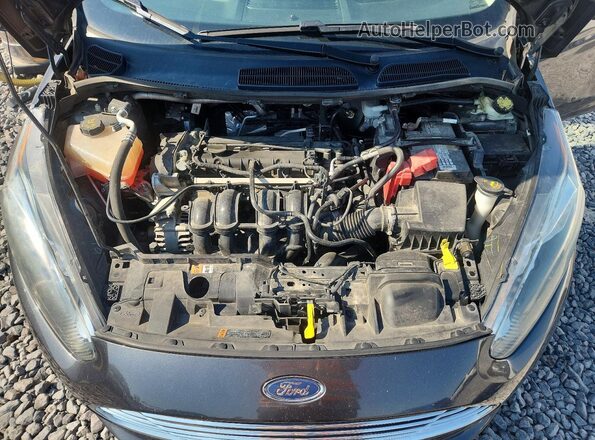 3FADP4BJXJM116840 2018 FORD FIESTA Gray უკანა სალონის ხედი