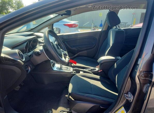 3FADP4BJXJM116840 2018 FORD FIESTA Gray წინა სალონის ხედი