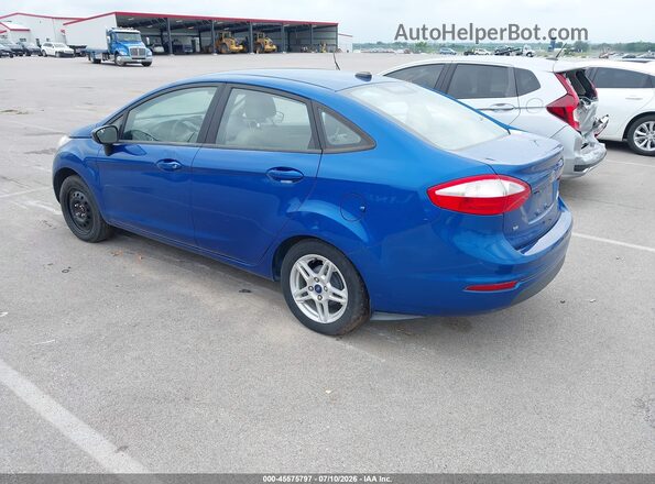 3FADP4BJXJM128163 2018 FORD FIESTA Blue Trasero izquierdo