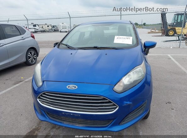 3FADP4BJXJM128163 2018 FORD FIESTA Blue Vista frontal