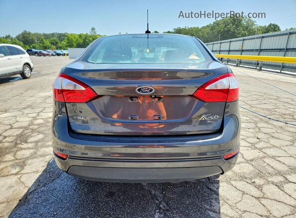 3FADP4BJXJM136411 2018 FORD FIESTA Gray უკანა ხედი