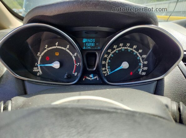 3FADP4BJXJM136411 2018 FORD FIESTA Gray ხელსაწყოთა პანელის ხედი
