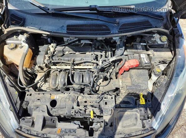 3FADP4BJXJM136411 2018 FORD FIESTA Gray უკანა სალონის ხედი