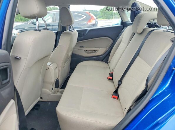 3FADP4BJXKM141898 2019 FORD FIESTA Blue უკანა სავარძლების ხედი
