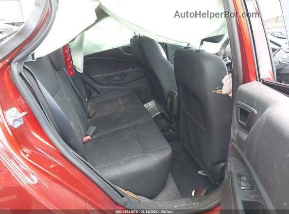 3FADP4BJXKM152416 2019 FORD FIESTA Red Widok naklejki z numerem VIN