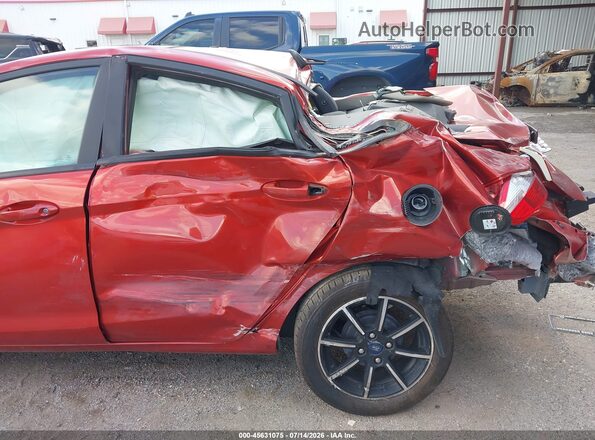 3FADP4BJXKM152416 2019 FORD FIESTA Red Widok z przodu