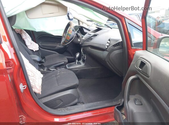 3FADP4BJXKM152416 2019 FORD FIESTA Red Widok wnętrza z przodu