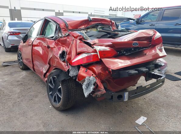 3FADP4BJXKM152416 2019 FORD FIESTA Red Tył lewy