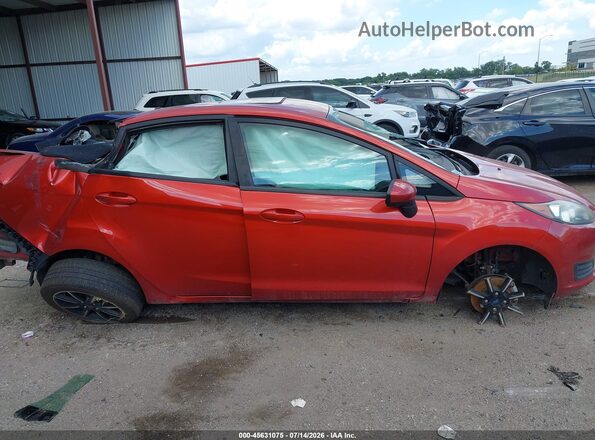 3FADP4BJXKM152416 2019 FORD FIESTA Red Widok wnętrza z tyłu