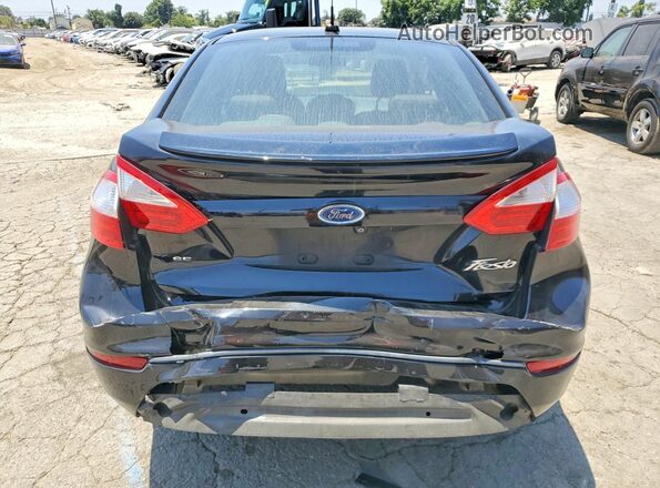 3FADP4BJXKM164260 2019 FORD FIESTA Black Widok z tyłu