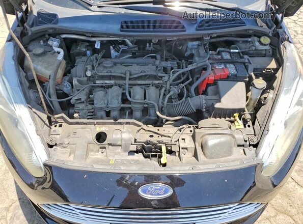3FADP4BJXKM164260 2019 FORD FIESTA Black Widok wnętrza z tyłu