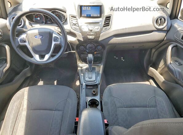 3FADP4BJXKM164260 2019 FORD FIESTA Black Widok deski rozdzielczej