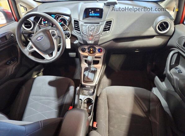 3FADP4BJXKM165912 2019 FORD FIESTA Red Vista del salpicadero