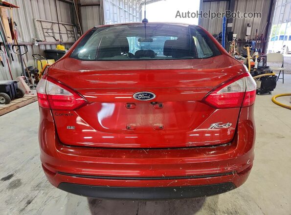 3FADP4BJXKM165912 2019 FORD FIESTA Red Vista trasera