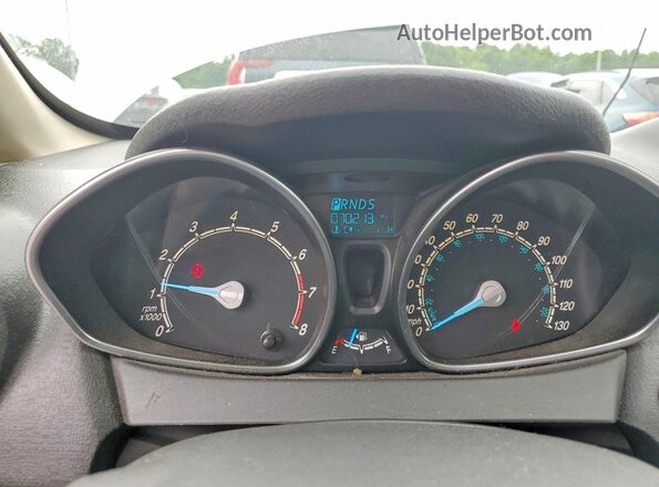 3FADP4CJ5JM117666 2018 FORD FIESTA Silver Vista del cuadro de instrumentos