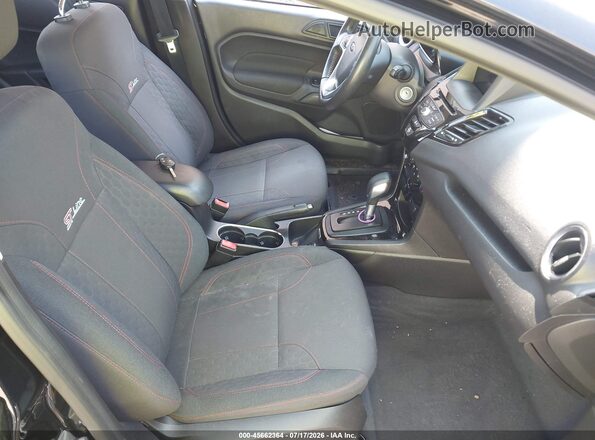 3FADP4DJ0KM161123 2019 FORD FIESTA Черный Вид салона спереди