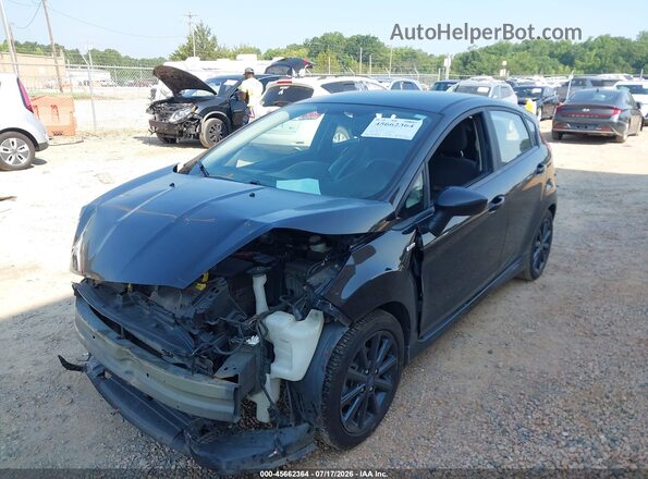 3FADP4DJ0KM161123 2019 FORD FIESTA Черный Передняя левая четверть