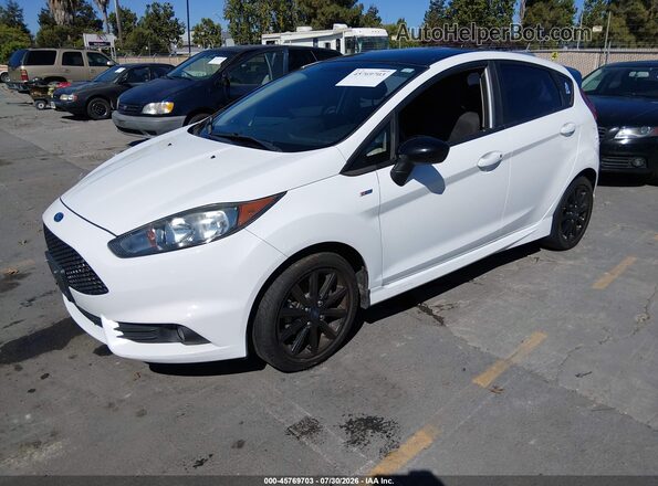 3FADP4DJ1KM127546 2019 FORD FIESTA White Передня ліва чверть