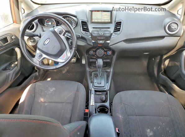 3FADP4DJ6KM144617 2019 FORD FIESTA Orange წინა პანელის ხედი