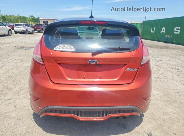 3FADP4DJ6KM144617 2019 FORD FIESTA Orange უკანა ხედი