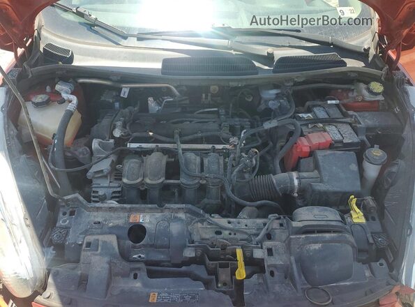3FADP4DJ6KM144617 2019 FORD FIESTA Orange ძრავის განყოფილების ხედი