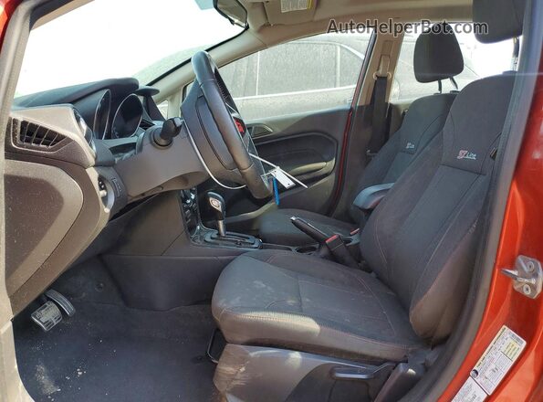 3FADP4DJ6KM144617 2019 FORD FIESTA Orange წინა სალონის ხედი