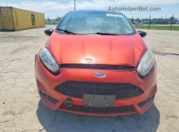3FADP4DJ6KM144617 2019 FORD FIESTA Orange წინა ხედი