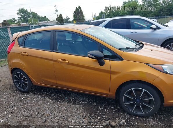 3FADP4EJ0GM142738 2016 FORD FIESTA Orange Вид задньої частини салону