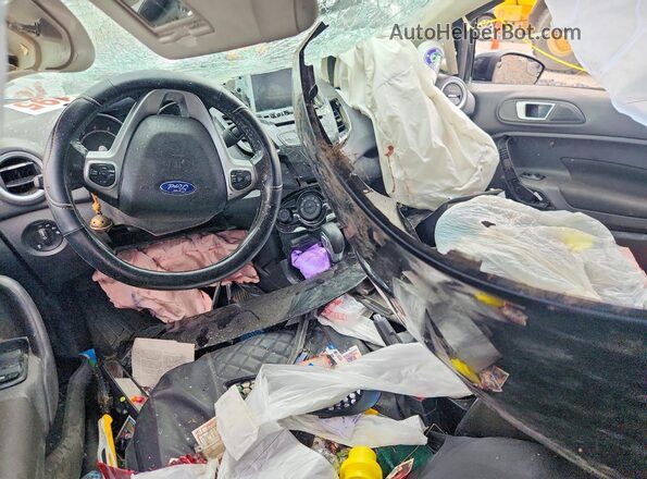 3FADP4EJ0GM165923 2016 FORD FIESTA Black Вид панелі приладів