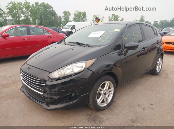 3FADP4EJ0HM115752 2017 FORD FIESTA Black Vista tres cuartos delantera izquierda