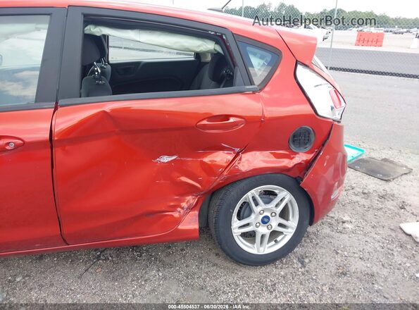 3FADP4EJ0KM121560 2019 FORD FIESTA Red Front view