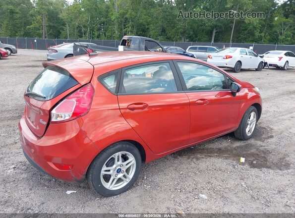 3FADP4EJ0KM121560 2019 FORD FIESTA Red Rear right