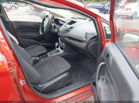 3FADP4EJ0KM121560 2019 FORD FIESTA Red Front interior view