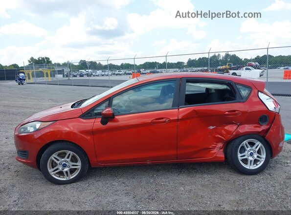 3FADP4EJ0KM121560 2019 FORD FIESTA Red 360 interior view