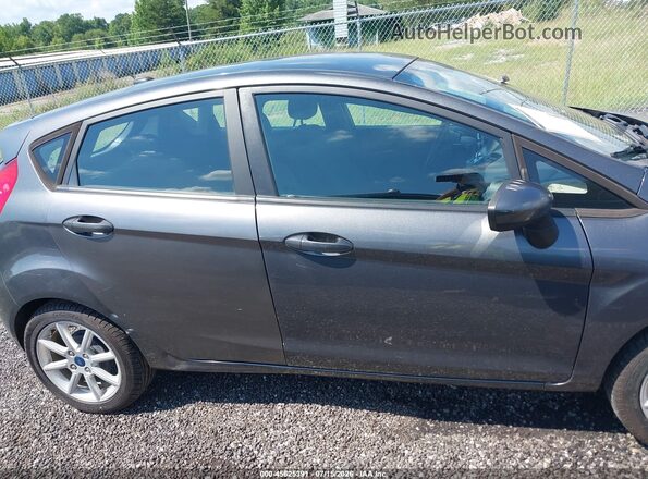 3FADP4EJ0KM124328 2019 FORD FIESTA Серый Вид задней части салона